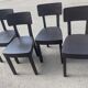 Chaises gervasoni black 123