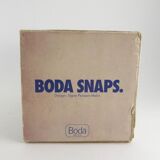 Following Snaps glasses - sign Piersson-Melin - Boda - Mid-1970's