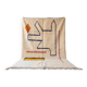 Handmade pure wool rug, size 200/300 cm.