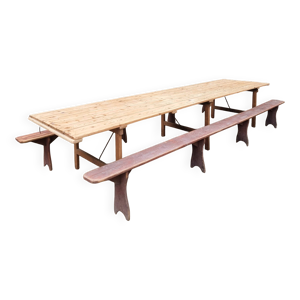 Table à manger de jardin
