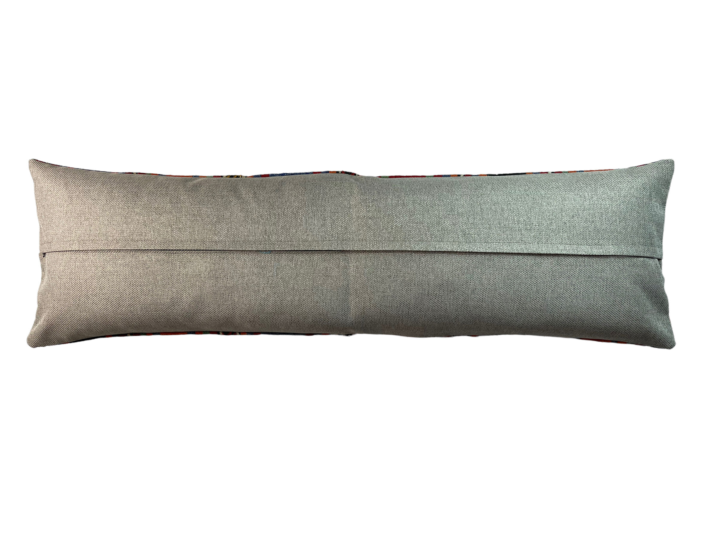 Vintage turkish kilim cushion cover , 120 x 40 cm