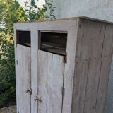 Small patinated cabinet