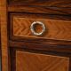 Rosewood and rosewood marquetry display cabinet, Louis XVI style – first part of the 20th century