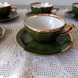 Coffee/tea cups and saucers