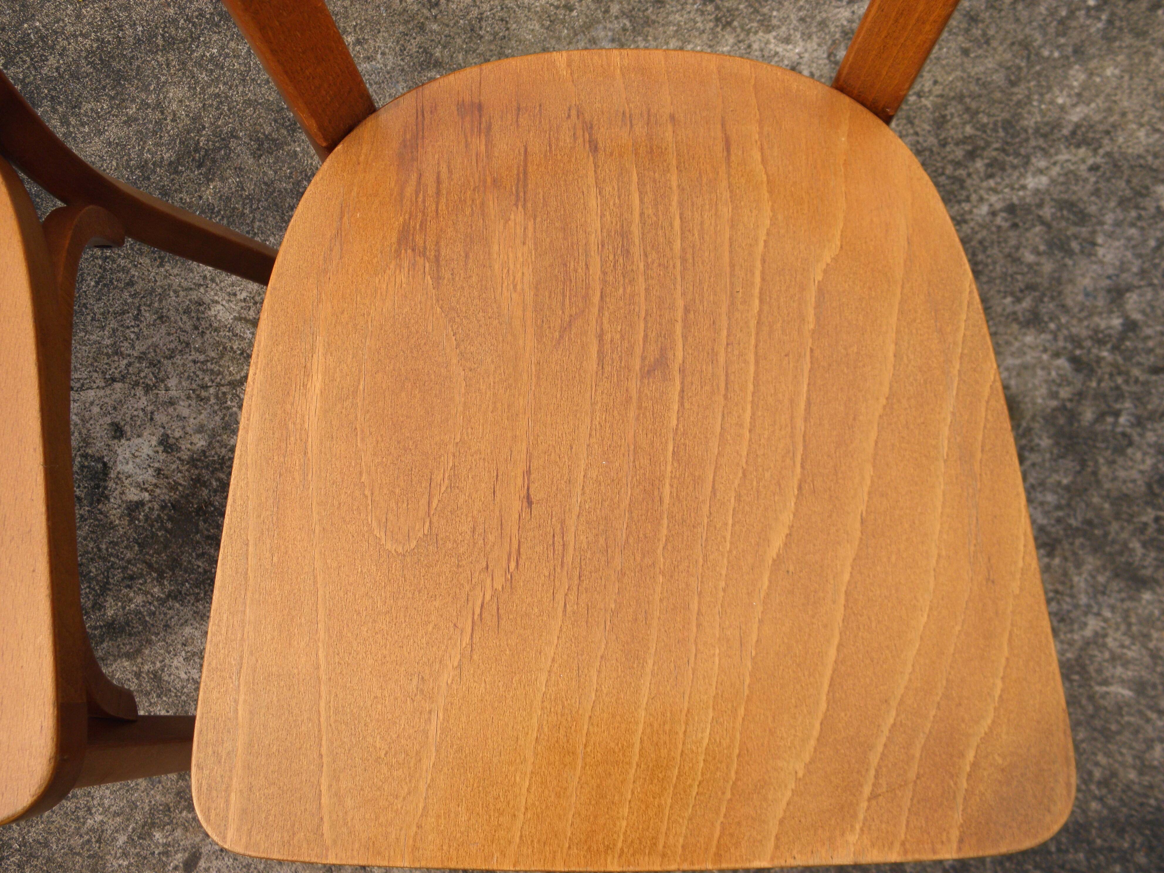 4 Baumann bistro chairs n° 18