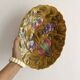 Sarreguemines barbotine oval dish with fruit decoration