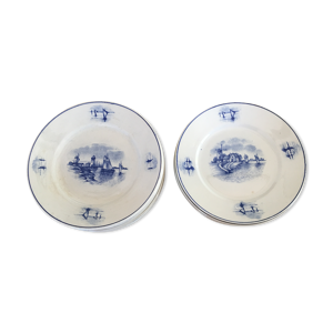 Série de 11 assiettes