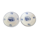 Série de 11 assiettes plates, faïence hollandaise, début XX
