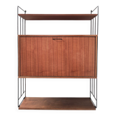 Modular wall shelf, 1960