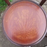 Pair lounge chairs wood from the 50/60