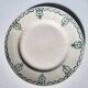 Assiette Terre de Fer guirlande florale