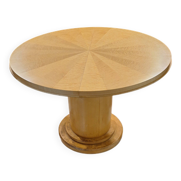 Table ronde en citonnier au design intemporel