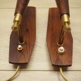 Set of two wall lamps, Danish design, 1970s, production: Denmark