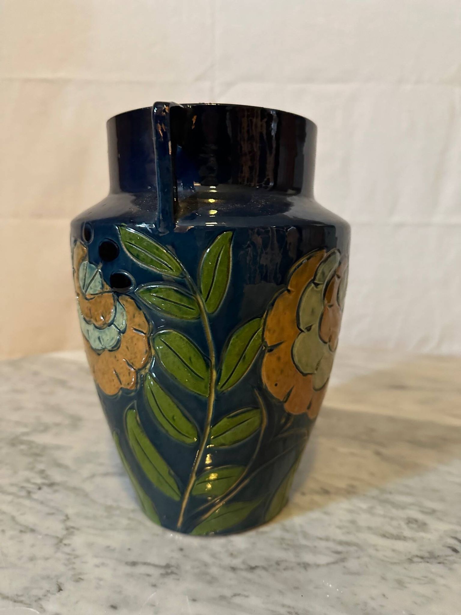 Fauquet terracotta vase