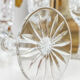 Lot de 6 flûtes en cristal ciselé