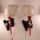 Pair of wall lamps 1950s