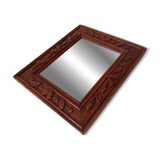 Antique mirror in carved wood