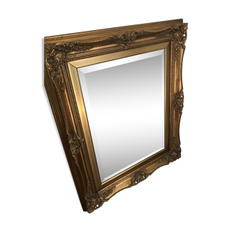 Miroir sculpté doré - 76cm x 95cm