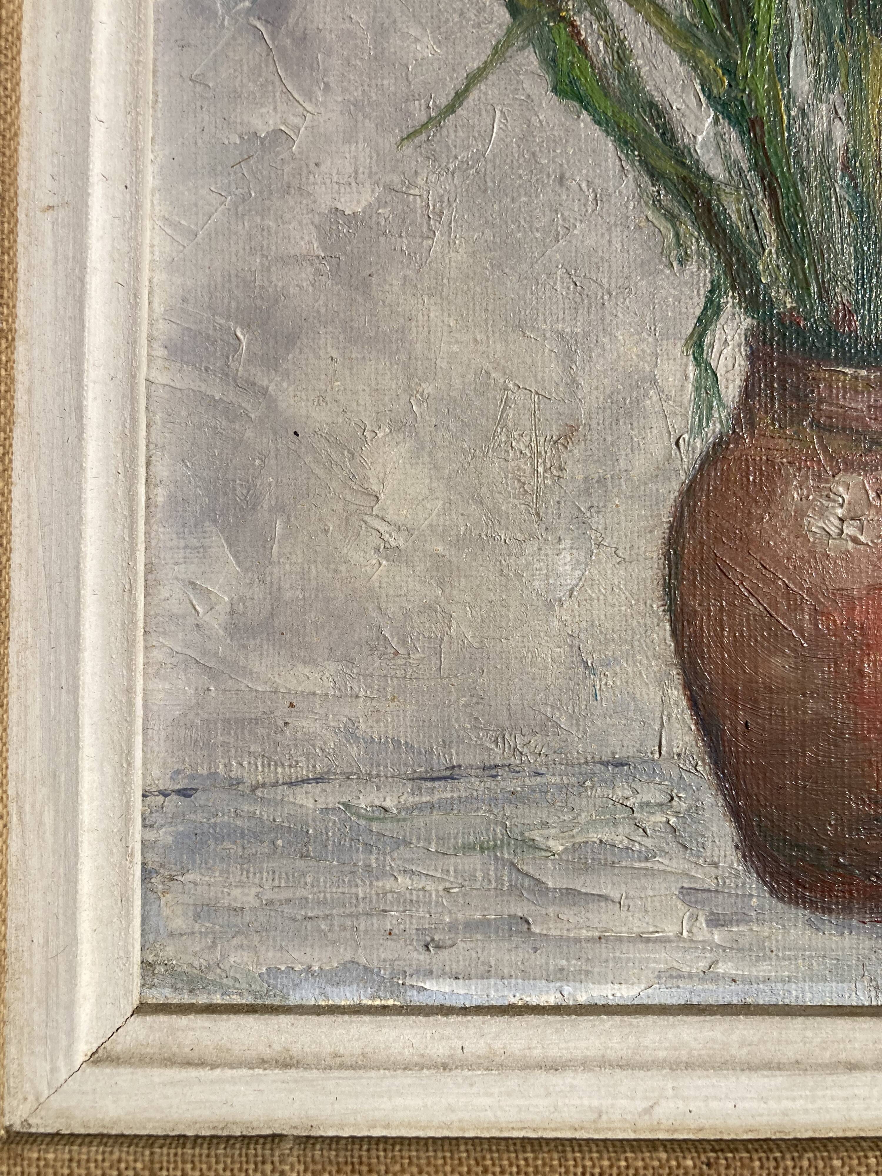 André Roose (Born 1925), The Bouquet, framed oil on canvas