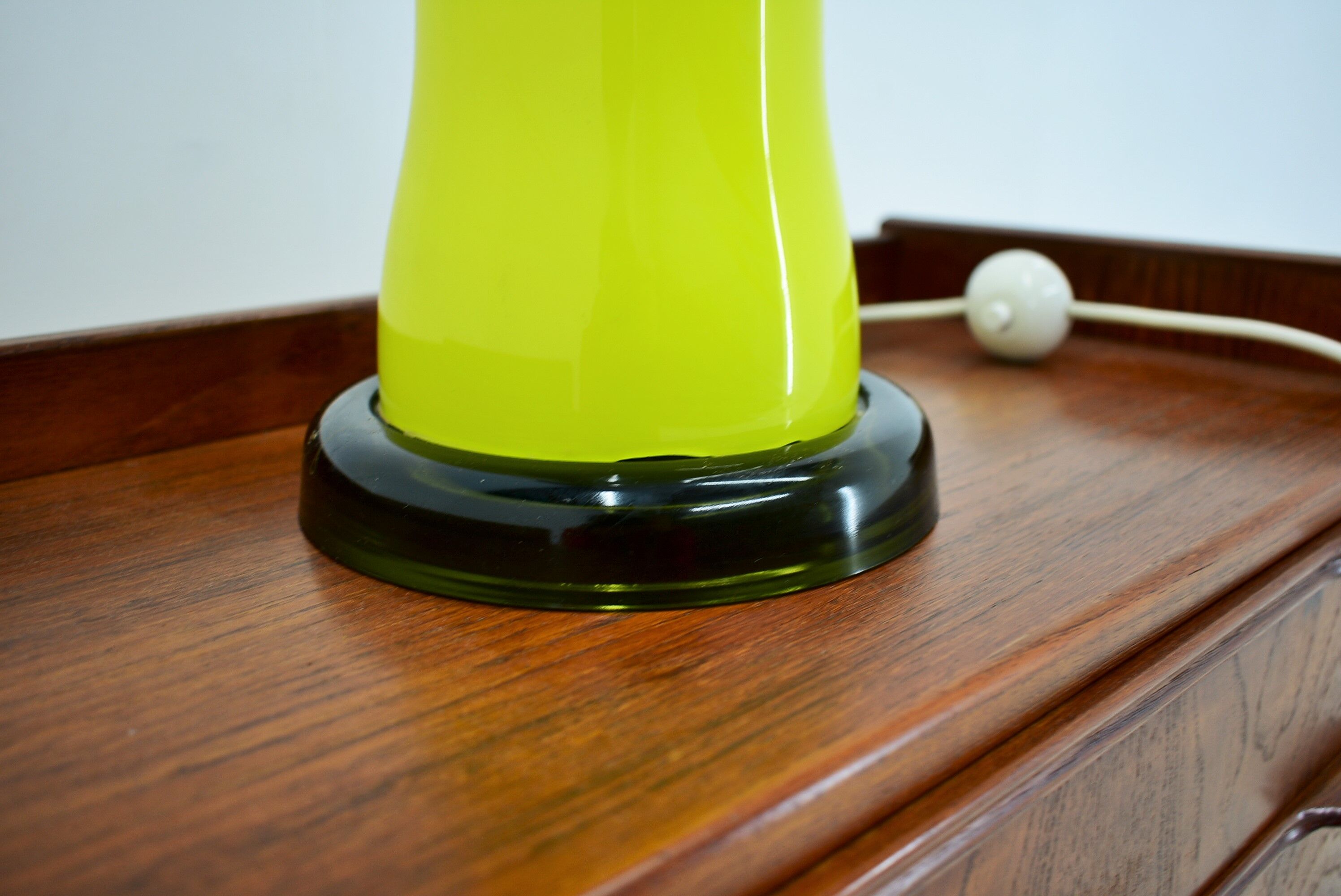 All Glass Table Lamp by Beleuchtungsglass Kombinat Görlitz, 1960s
