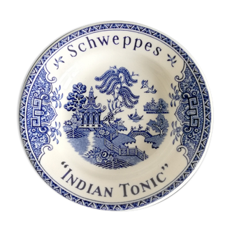 Vide poche Wedgwood blanc et bleu Sweppes