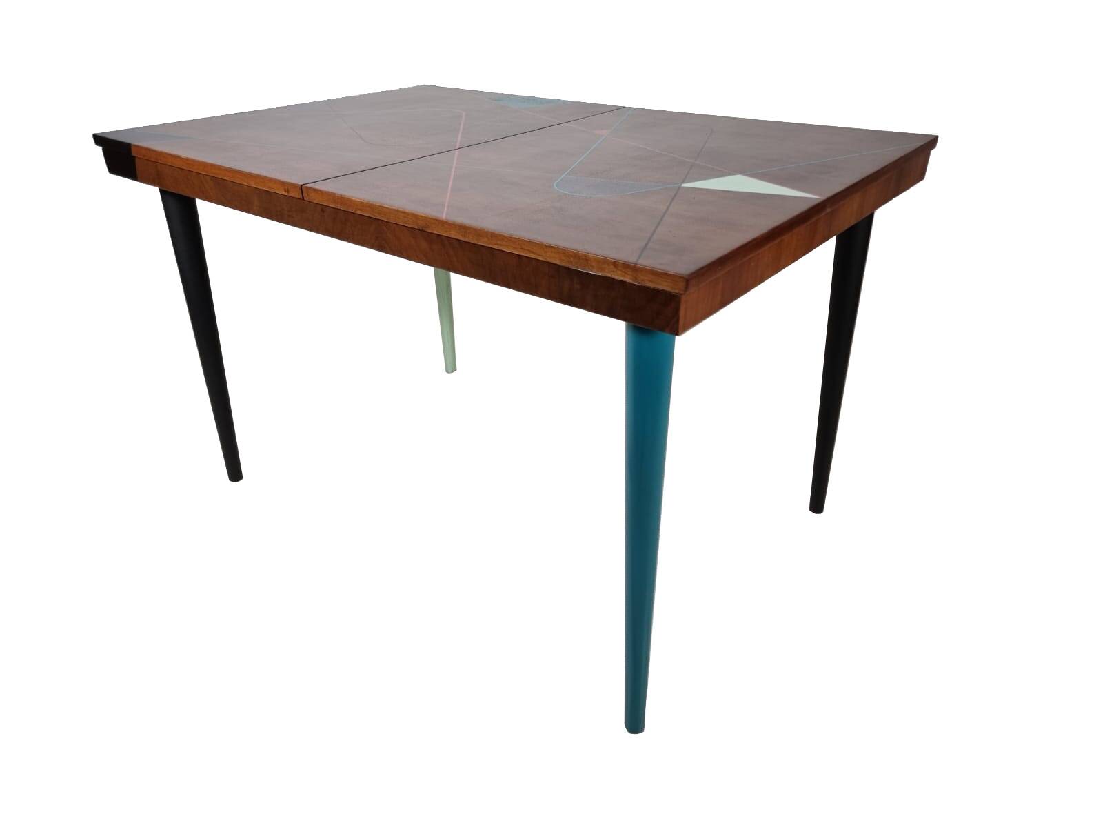 Vintage Brown Table, 1970s | Selency