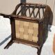 Rattan armchair and cane kok
