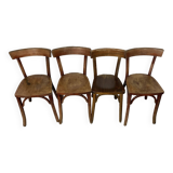 4 chaises bistrot Baumann