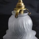 Gooseneck frosted glass Tulip applique