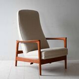 Scandinavian teak armchair by Alf Svensson for DUX