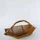 Bamboo and teak basket, design, 1960
