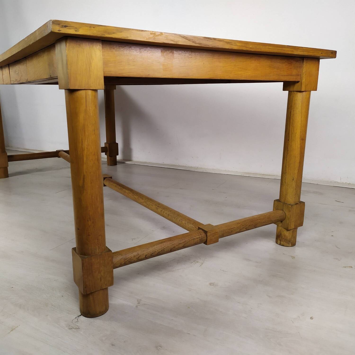 Jacques adnet art deco desk