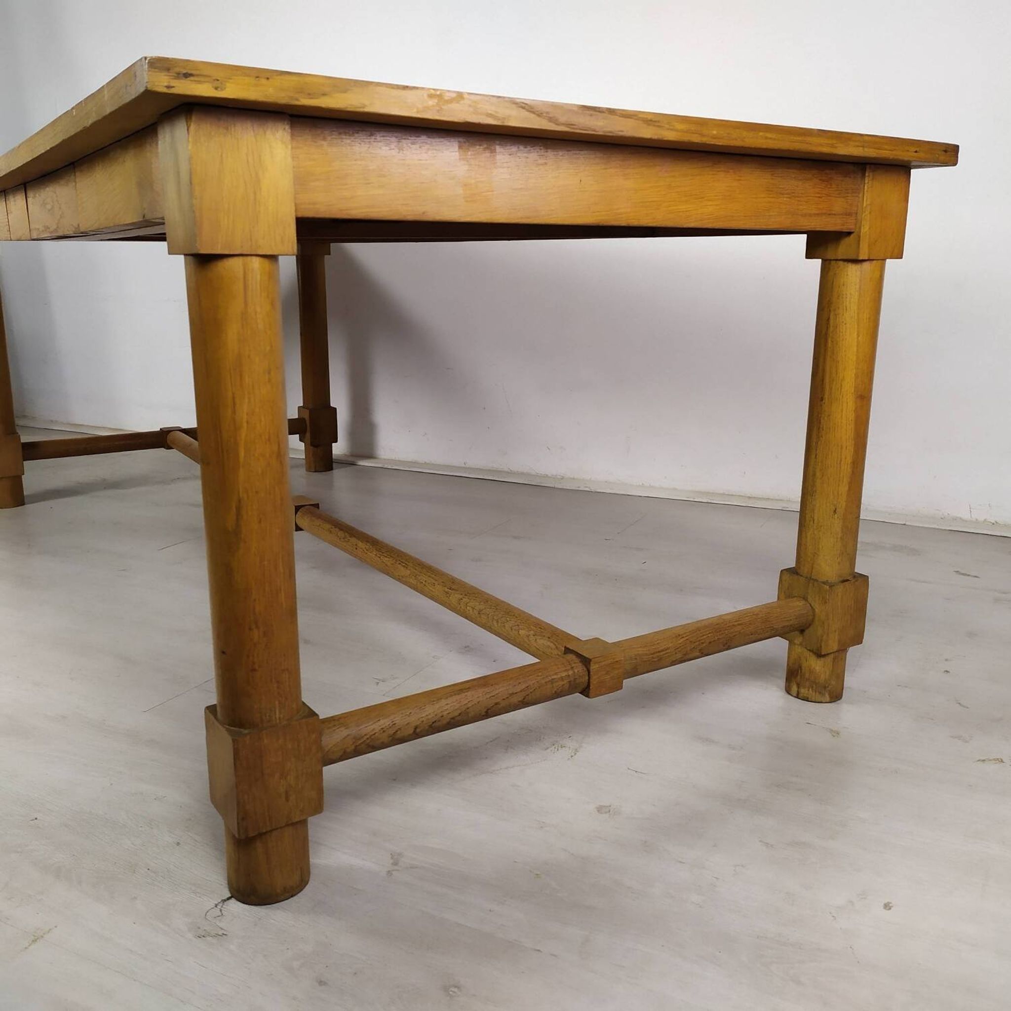 Jacques adnet art deco desk