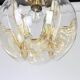 Murano ball pendant light by Doria, Germany, 1970s