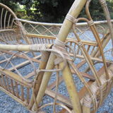 Cot basket rattan