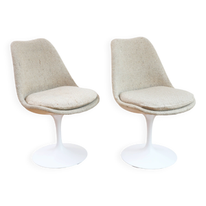 2 chaises Tulipe knoll