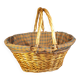 Panier en osier et tissu