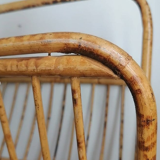 Rattan magazine holder