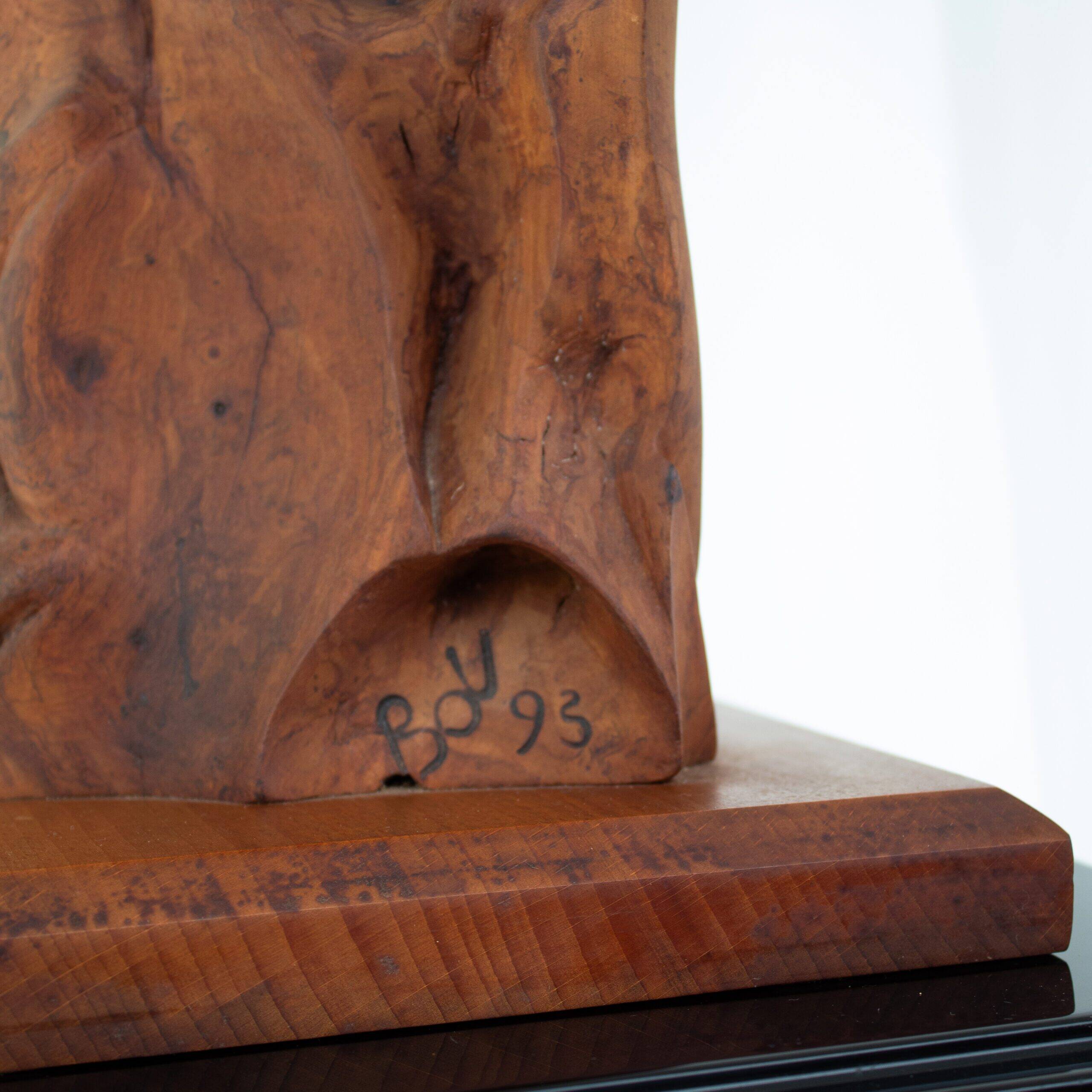 Italian wooden sculpture