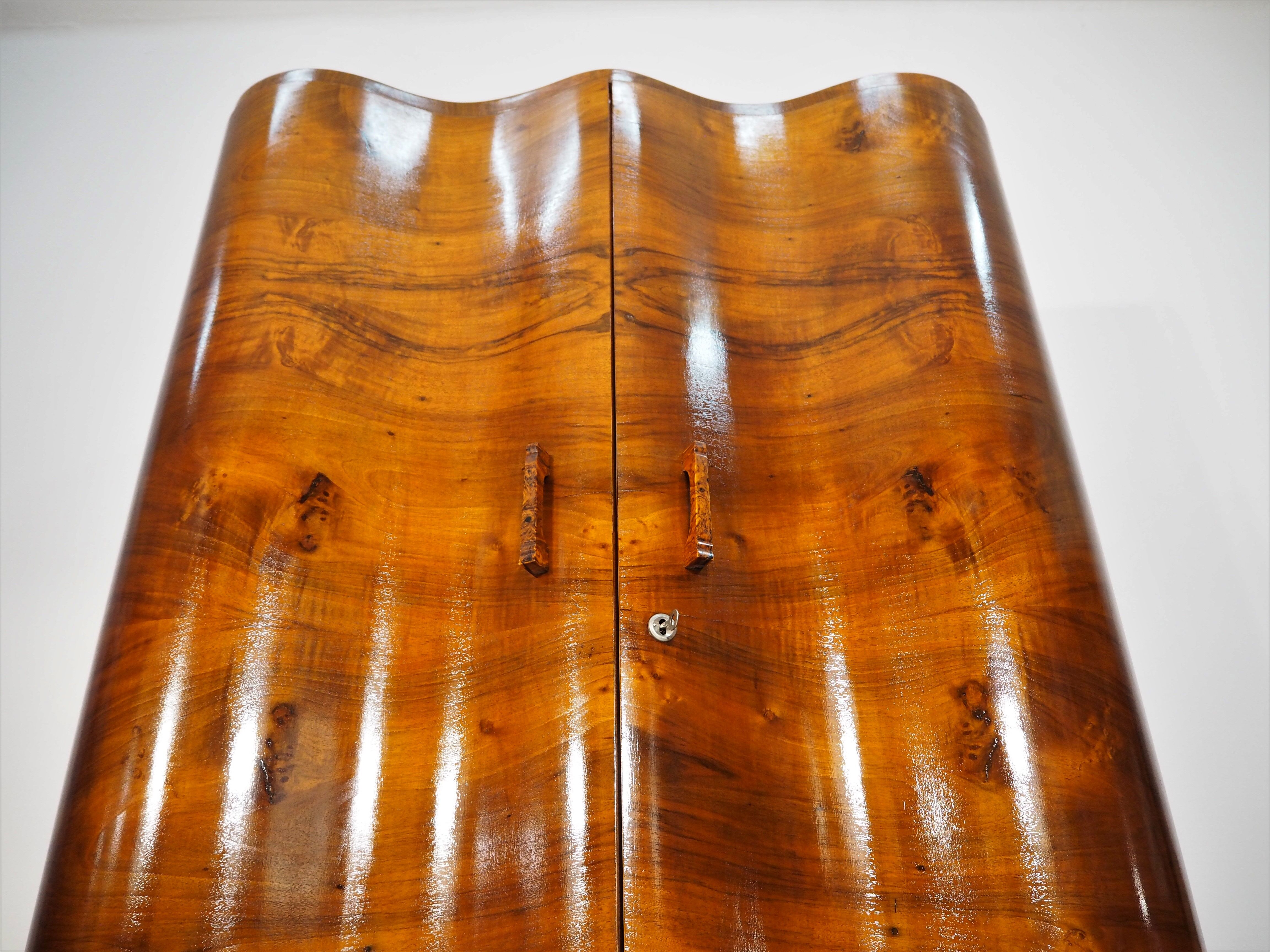 Antique Art Deco Wardrobe