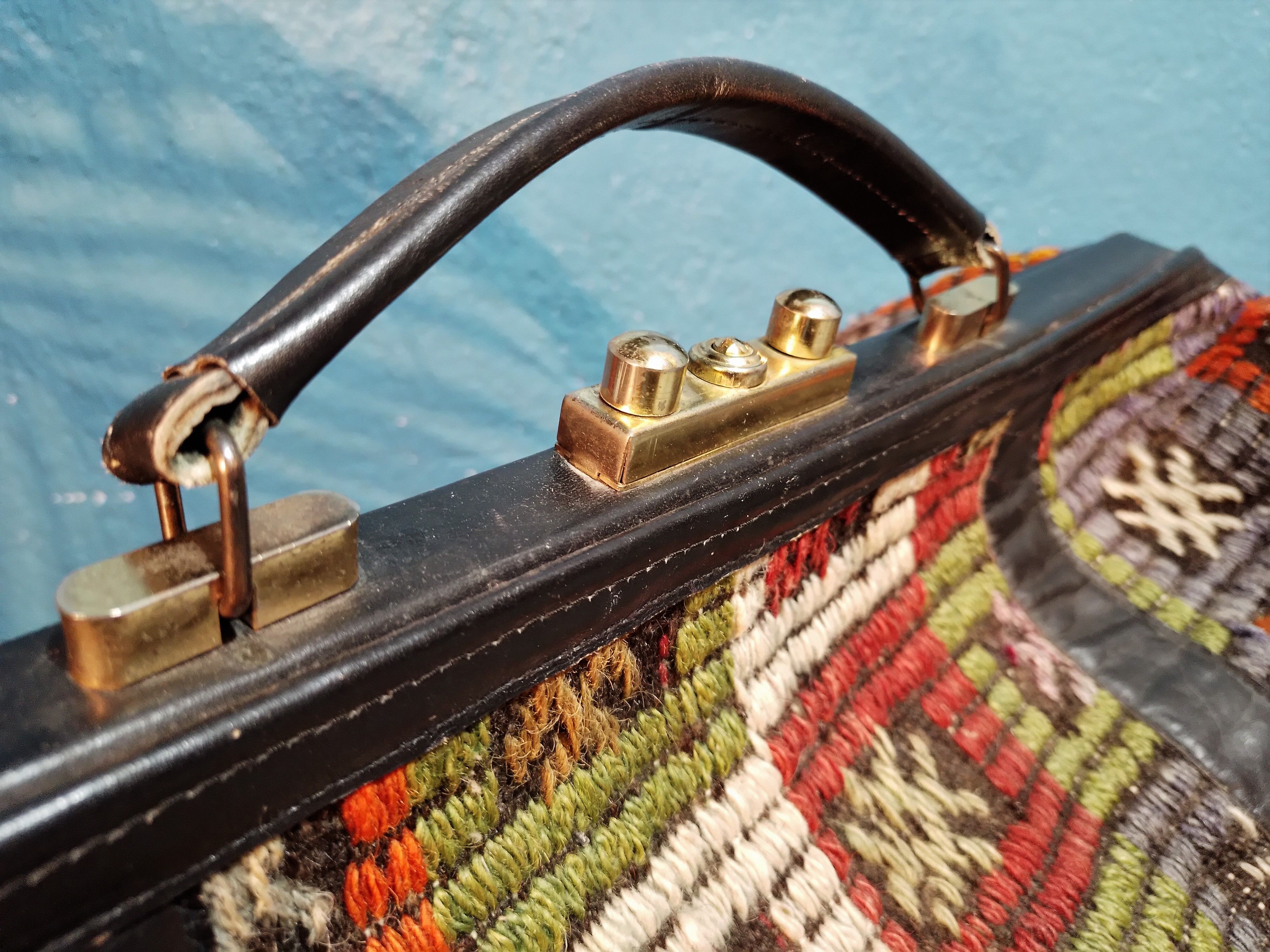 Travel bag "Kilim" 1960s