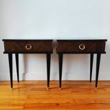 Pair of vintage bedside tables 1965