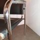 Vintage chrome armchair Klinte Chair by Tord Bjorklund for Ikea 1980