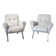 Paire de fauteuils Vintage Italie 60s