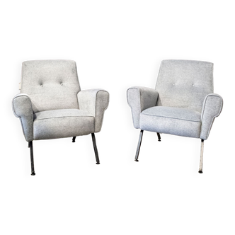 Pair of armchairs Vintage Italy 60s