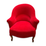Armchair raspberry red Toad