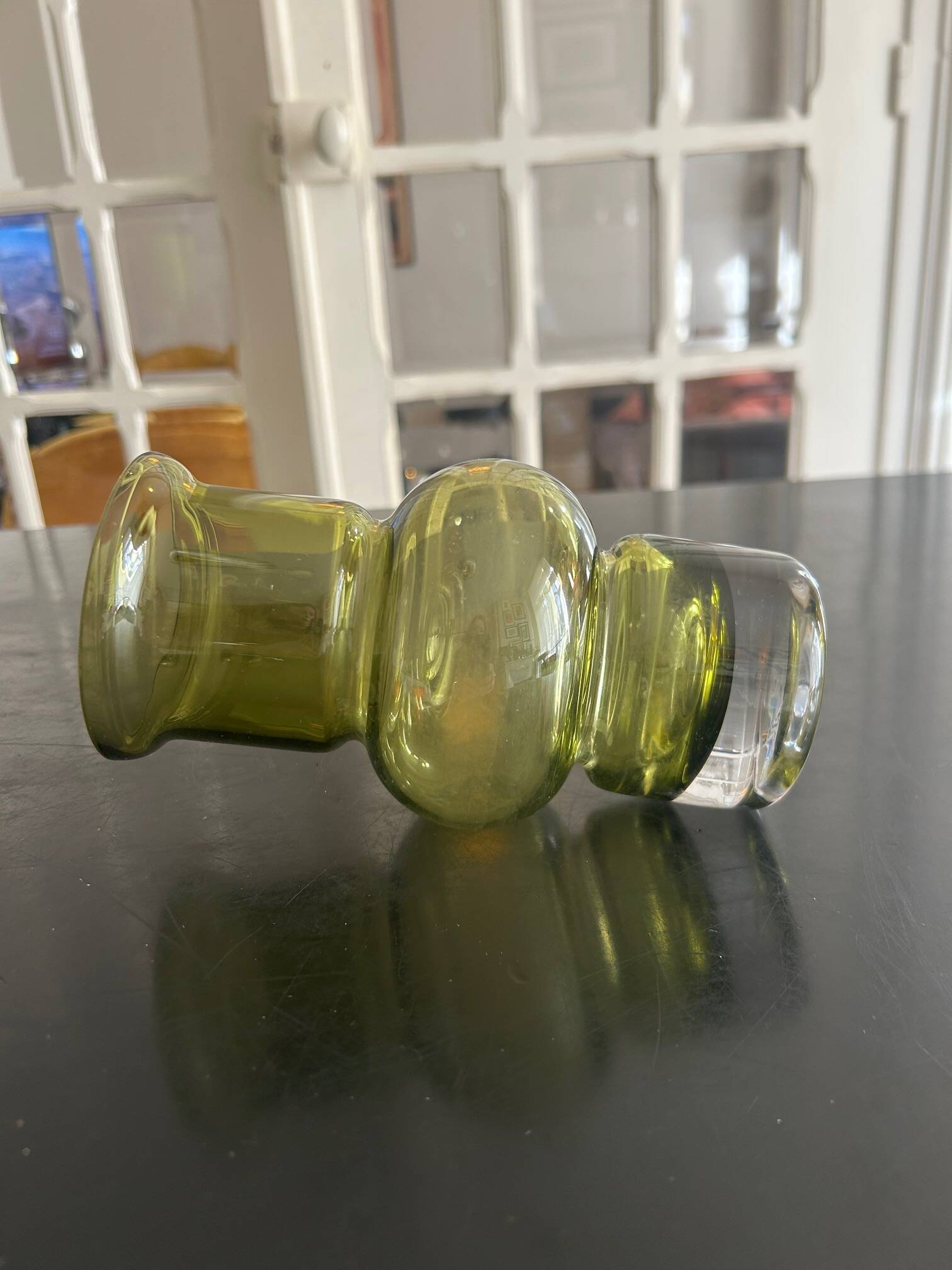 scandinavian glass vase