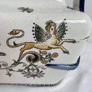 Jardinière, cache pot en faïence de Gien