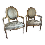 Louis XVI style armchair