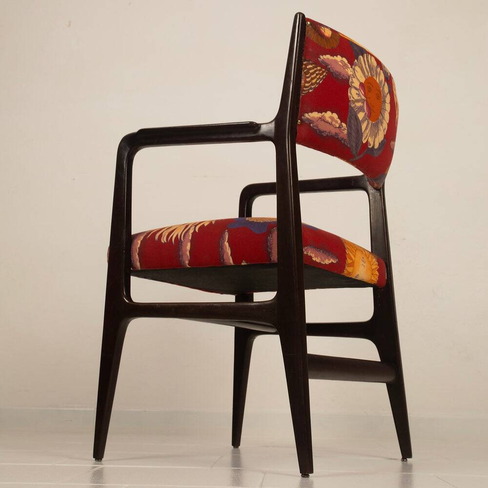 110 Chair by Gio Ponti and Fornasetti for Cassina, 1953